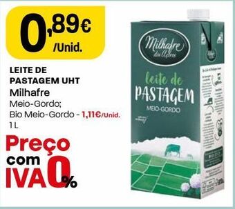 Leite milhafre