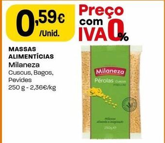 Intermarché Massas milaneza promoção