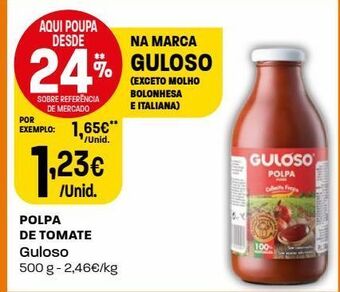 Intermarché Polpa de tomate guloso promoção