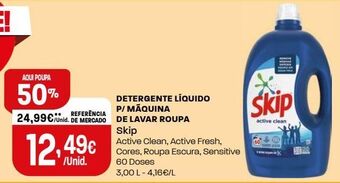 Detergente líquido skip