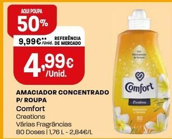Amaciador comfort