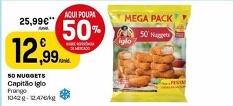 Intermarché Nuggets de frango iglo promoção