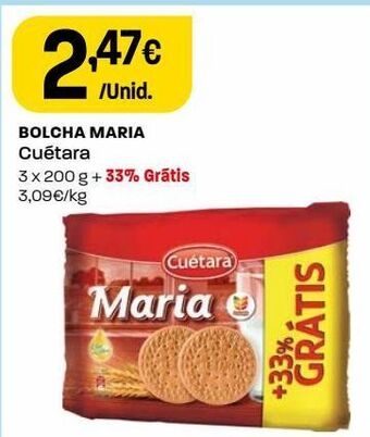 Biscoitos cuétara