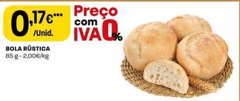 Intermarché Pão rústico promoção