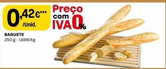 Intermarché Baguette promoção