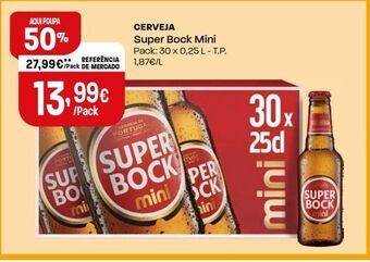 Intermarché Cerveja super bock promoção
