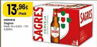 Cerveja sagres mini