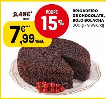 Intermarché Bolo de chocolate promoção