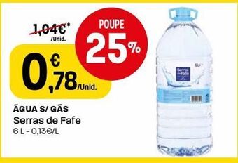 Intermarché Água promoção