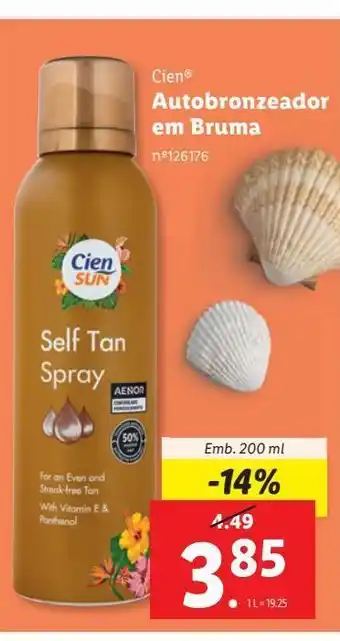 Bronzeador cien