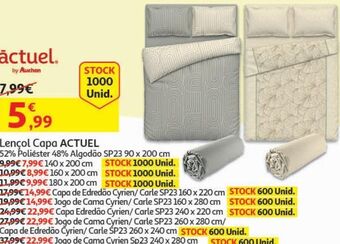 Auchan Jogo cama actuel promoção