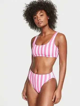 Mix-and-match scoop bikini top