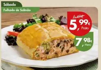 Pingo Doce Sábado Folhado de Salmão promoção