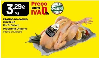 Intermarché Frango inteiro promoção