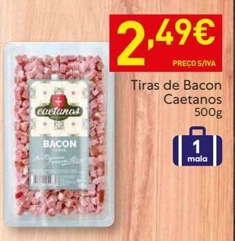 Recheio Bacon promoção