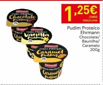 Recheio Pudim ehrmann promoção