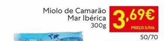 Recheio Camarão mar ibérica promoção