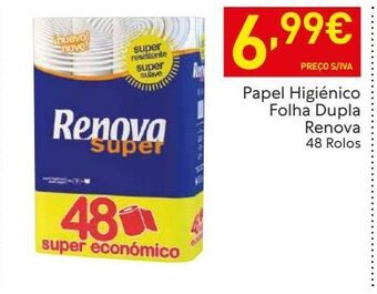 Recheio Papel higiênico renova promoção