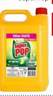 Recheio Detergente lavalouça super pop promoção