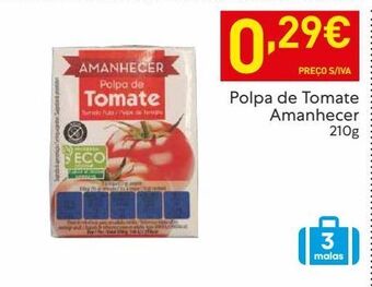 Polpa de tomate amanhecer