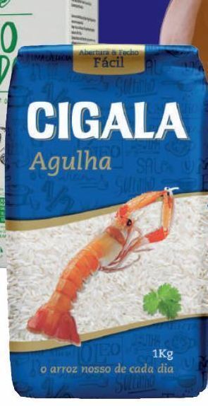 Recheio Arroz agulha cigala promoção