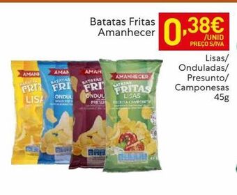 Batata chips amanhecer
