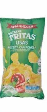 Batata chips amanhecer