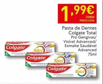 Pasta de dentes colgate