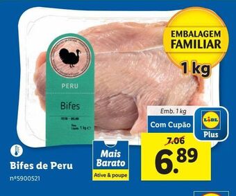 Lidl Filé de peru promoção
