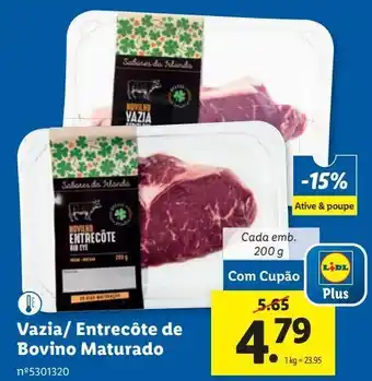 Lidl Entrecorte promoção