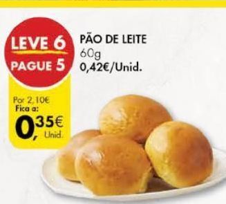 Pingo Doce Pão de leite promoção