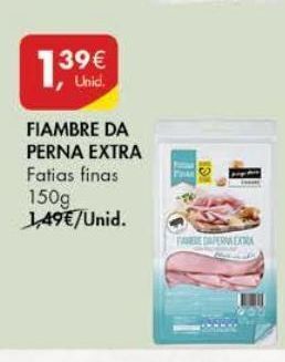 Pingo Doce Fiambre da perna extra promoção