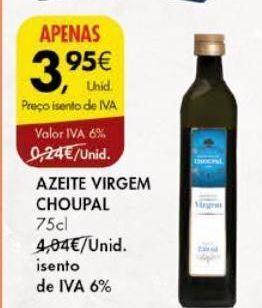 Pingo Doce Azeite virgem choupal promoção