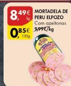 Pingo Doce Mortadela de peru elpozo promoção