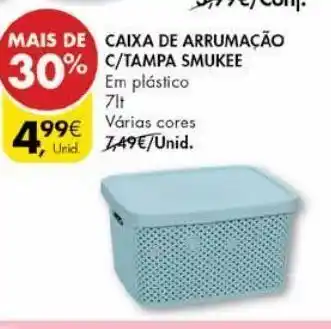 Pingo Doce Caixas de arrumacao promoção