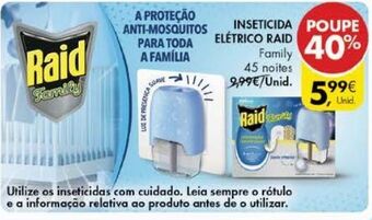 Pingo Doce Inseticida raid promoção