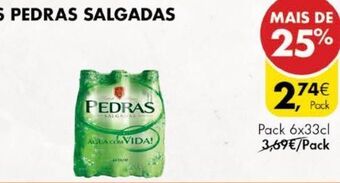 Pingo Doce Água pedras promoção