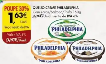 Pingo Doce Queijos philadelphia promoção