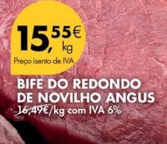 Pingo Doce Bife novilho promoção