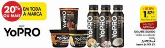 Pingo Doce Iogurte yopro promoção
