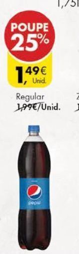 Pingo Doce Refrigerante de cola pepsi promoção