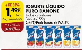 Pingo Doce Iogurte danone promoção
