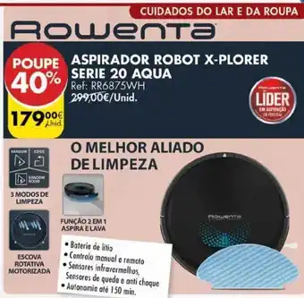 Pingo Doce Aspirador robot rowenta promoção
