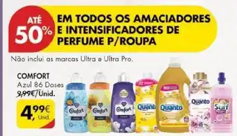 Pingo Doce Amaciador confort promoção