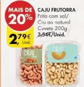 Pingo Doce Cajú frutorra promoção