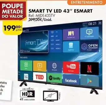Smart tv led 43