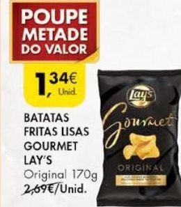 Pingo Doce Batatas lay's promoção