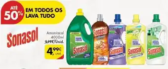 Pingo Doce Amoníaco sonasol promoção