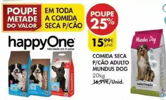 Pingo Doce Comida de cachorro mundus dog promoção