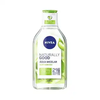 Naturally good água micelar aloe vera bio 400 ml